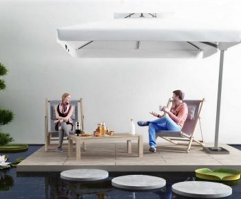 New Chinese Style Outdoor Chair-ID:758221131