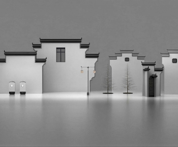 New Chinese Style Landscape Wall-ID:106004008