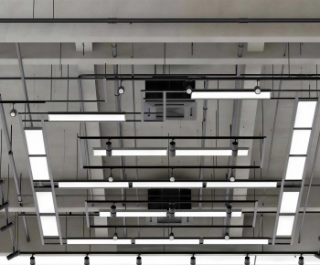 Industrial Style Suspended Ceiling-ID:890162943