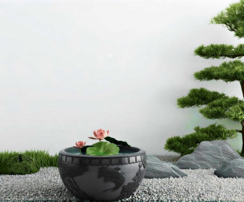 New Chinese Style Rockery Waterscape-ID:833638916