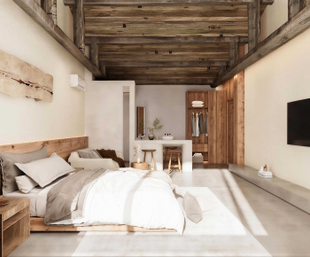 Wabi-sabi Style Residential Hostel-ID:740599619
