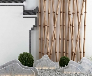 New Chinese Style Rockery Waterscape-ID:422930752
