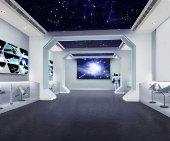 Modern Exhibition Hall-ID:150736091
