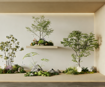 New Chinese Style Plant Landscaping-ID:426938066