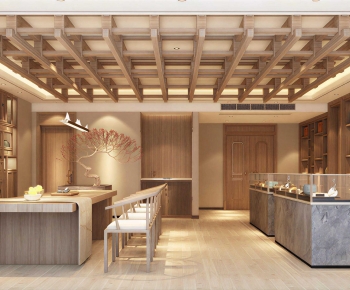 New Chinese Style Tea Shop-ID:830251936