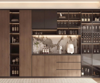 Modern Wine Cabinet-ID:542952065