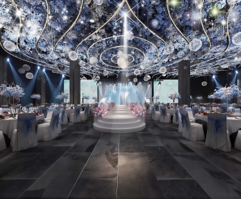 Modern Banquet Hall-ID:343466048