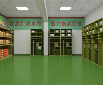 Modern Factory Floor/warehouse-ID:649388073