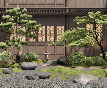 Japanese Style Courtyard/landscape-ID:286639931