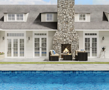 American Style Detached Villa-ID:348598001