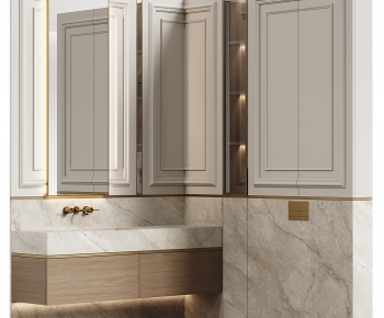 Modern Bathroom Cabinet-ID:847299115