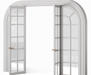 French Style Double Door-ID:114876995