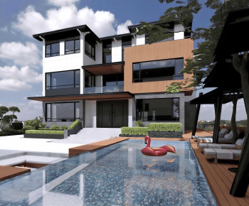Modern Detached Villa-ID:469810011