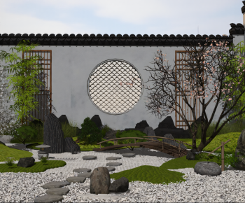 Japanese Style Courtyard/landscape-ID:481823921