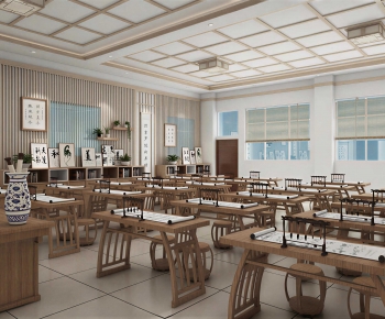 New Chinese Style Calligraphy Classroom-ID:832988023