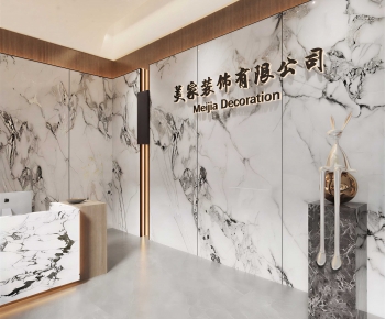 Modern Office Reception Desk-ID:772262103