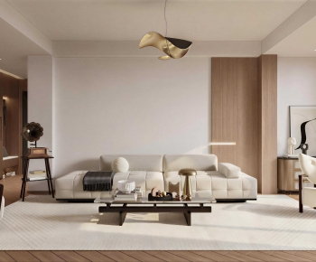 Wabi-sabi Style A Living Room-ID:598656897