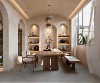 Wabi-sabi Style Tea House-ID:736824047