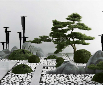 Japanese Style Courtyard/landscape-ID:602880008
