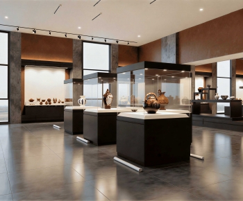 Modern Exhibition Hall-ID:322799925