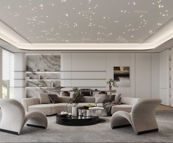 Modern A Living Room-ID:532759902