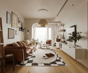 French Style A Living Room-ID:142647033