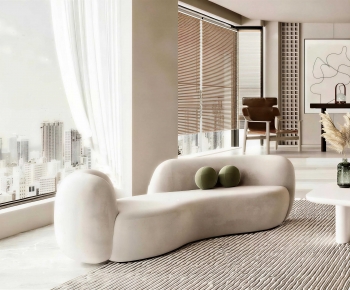 Modern Curved Sofa-ID:486756093