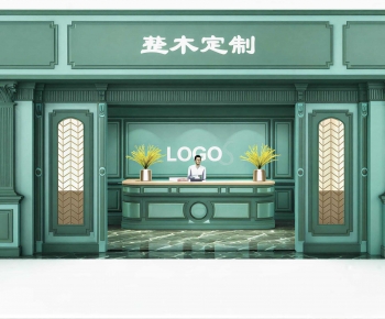 Simple European Style Facade Element-ID:203888893