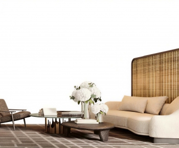 New Chinese Style Sofa Combination-ID:111216077