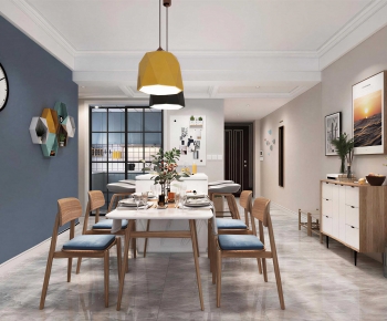 Nordic Style Dining Room-ID:439282897