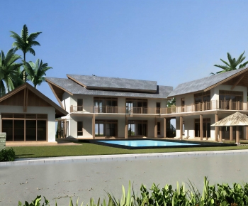 Southeast Asian Style Detached Villa-ID:820322048