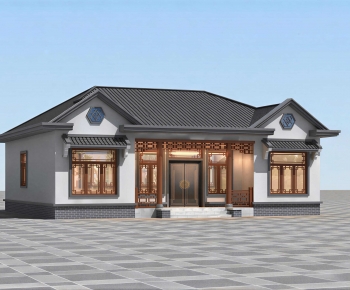 New Chinese Style Detached Villa-ID:857934951