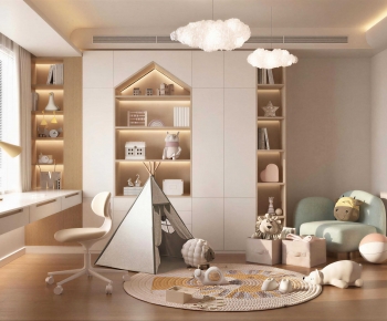 Modern Children's Room Activity Room-ID:297532084