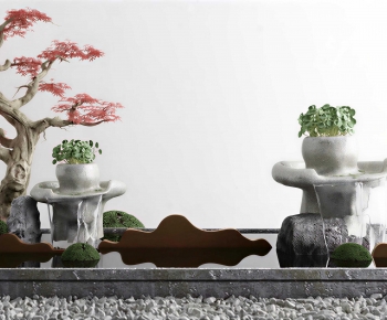 New Chinese Style Rockery Waterscape-ID:386291988