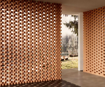 Modern Cement Brick Screen Partition-ID:785274983