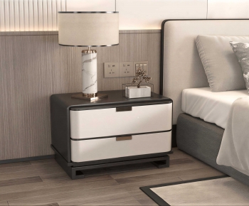 New Chinese Style Bedside Cupboard-ID:498480873