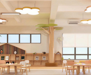 Modern Children's Reading Room-ID:667259931