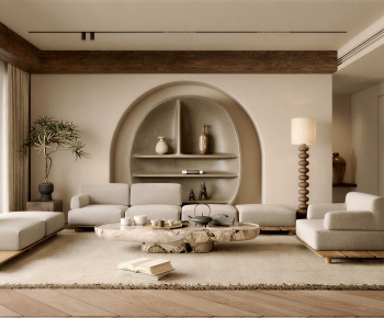Wabi-sabi Style Bedroom-ID:265944002