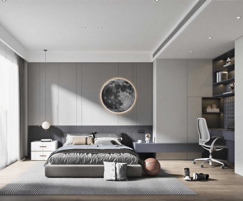 Modern Boy's Room And Son's Room-ID:827869896