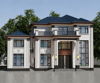 New Chinese Style Detached Villa-ID:152928118