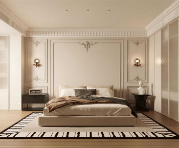 French Style Bedroom-ID:603739026