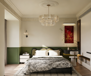 French Style Bedroom-ID:513390062
