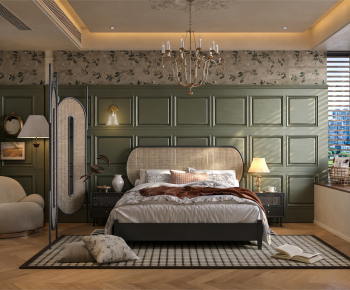 French Style Bedroom-ID:296288976