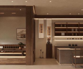 New Chinese Style Tea House-ID:588327888