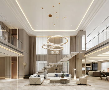 Modern A Living Room-ID:959784031