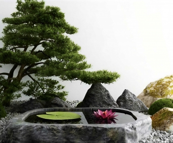 Japanese Style Courtyard/landscape-ID:139924052