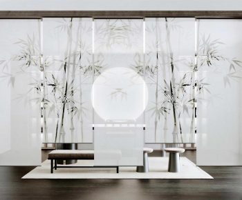 New Chinese Style Door Curtain-ID:533761028