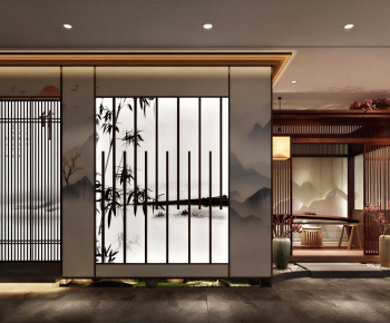 New Chinese Style Tea House-ID:161082037