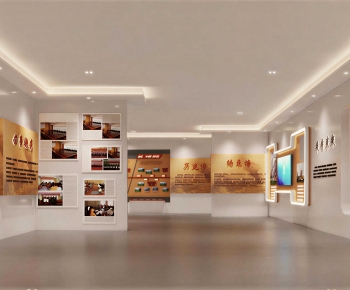 Modern Exhibition Hall-ID:918267972