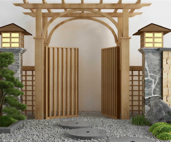 Japanese Style Courtyard/landscape-ID:453144078